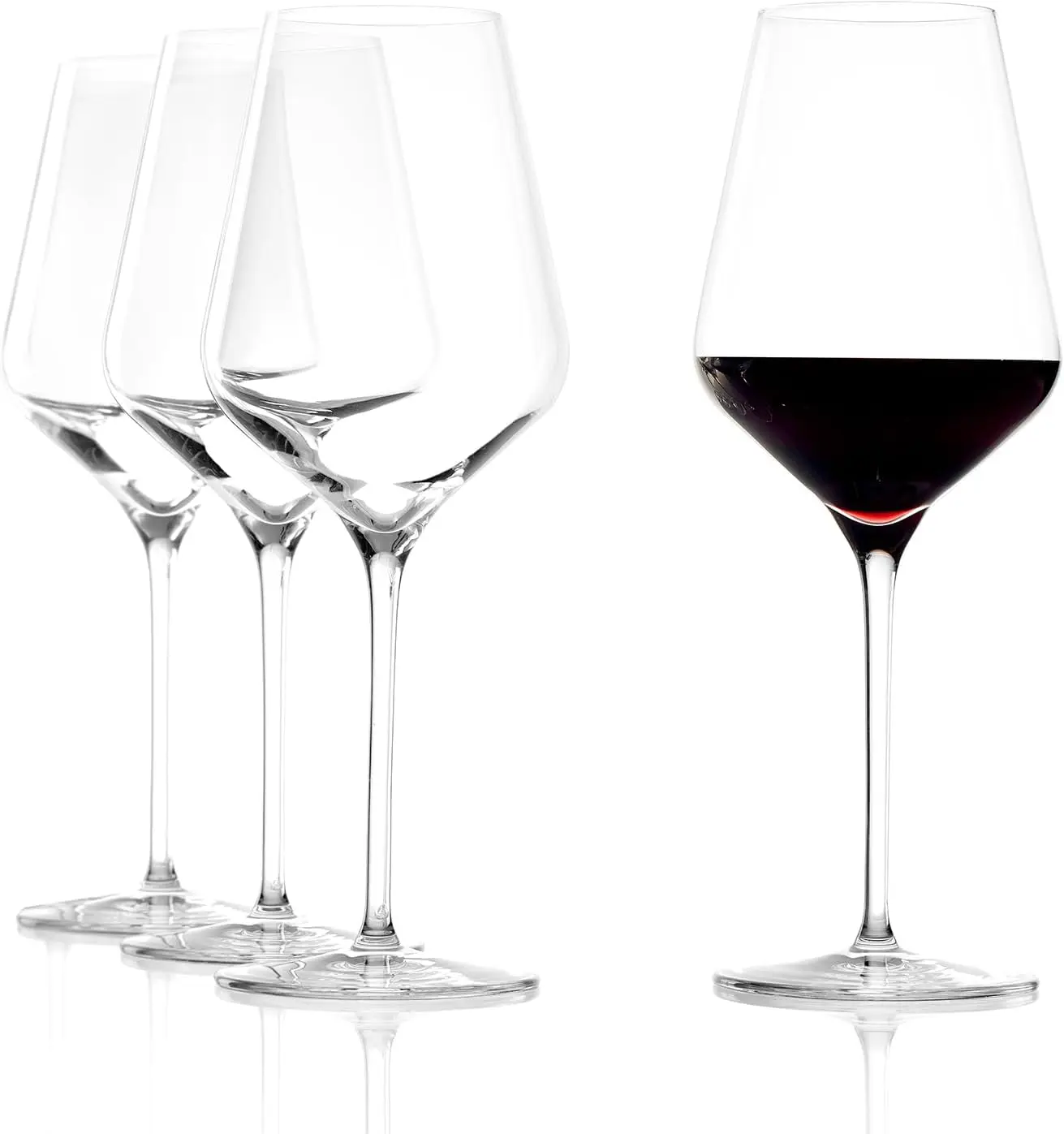 Red Wine Glasses Quatrophil Set of 4, 19 1/4 oz – Wine Glasses Ideal for Red Wine – Elegant Crystal Glass Goblet for M
Red Wine Glasses Quatrophil Set of 4, 19 1/4 oz – Wine Glasses Ideal for Red Wine – Elegant Crystal Glass Goblet for M