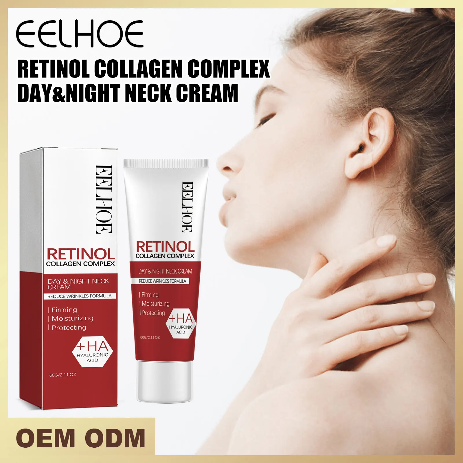 Retinol Neck Firming Cream - Hydrating Treatment To Help Reduce Wrinkles & Improve Skin Elasticity - Lightweight Formula
Retinol Neck Firming Cream - Hydrating Treatment To Help Reduce Wrinkles & Improve Skin Elasticity - Lightweight Formula