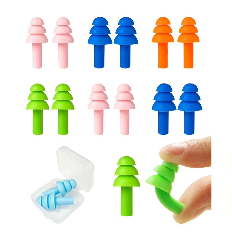 5/10/20pcs Tree-shaped Earplugs with Box Soft Silicone Waterproof Swimming Earplug Anti-Noise Ear Clip for Adults Children TMZ
5/10/20pcs Tree-shaped Earplugs with Box Soft Silicone Waterproof Swimming Earplug Anti-Noise Ear Clip for Adults Children TMZ