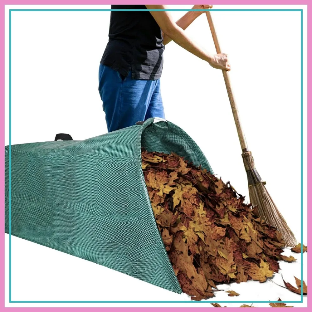 200L Foldable Leaf Scoop & Yard Waste Bag, Extra Large Reusable Lawn Bags for Leaves & Trash
200L Foldable Leaf Scoop & Yard Waste Bag, Extra Large Reusable Lawn Bags for Leaves & Trash
