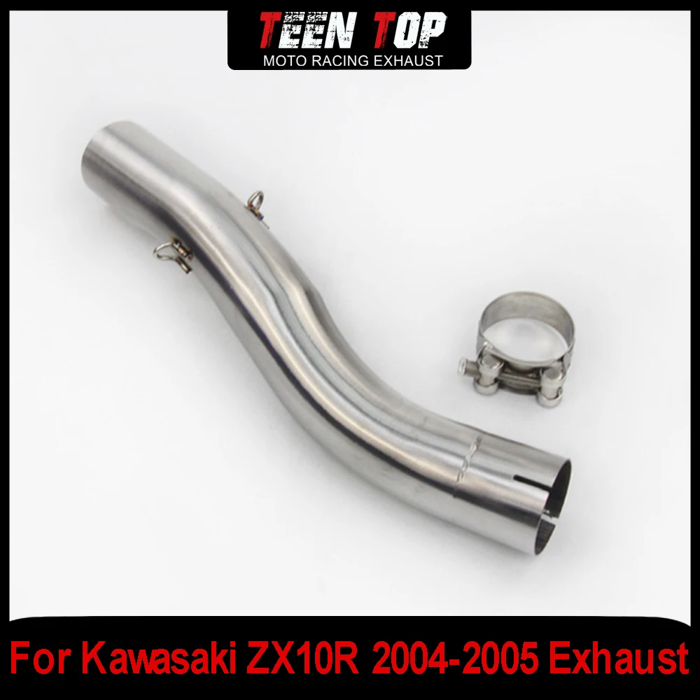Motorcycle Exhaust Middle Connection Link Pipe Moto Modified Slip On 51mm For Kawasaki ZX10R Exhaust Mid link pipe 2004-2005
Motorcycle Exhaust Middle Connection Link Pipe Moto Modified Slip On 51mm For Kawasaki ZX10R Exhaust Mid link pipe 2004-2005