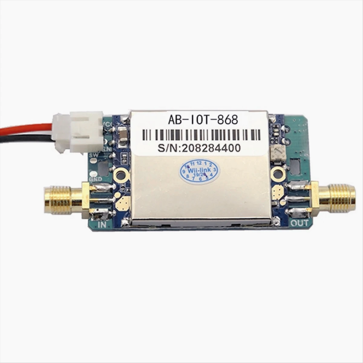 AQ--868MHz for Lora Signal Booster Transmitting & Receiving Two-Way Power Amplifier Signal Amplification Module XT
AQ--868MHz for Lora Signal Booster Transmitting & Receiving Two-Way Power Amplifier Signal Amplification Module XT
