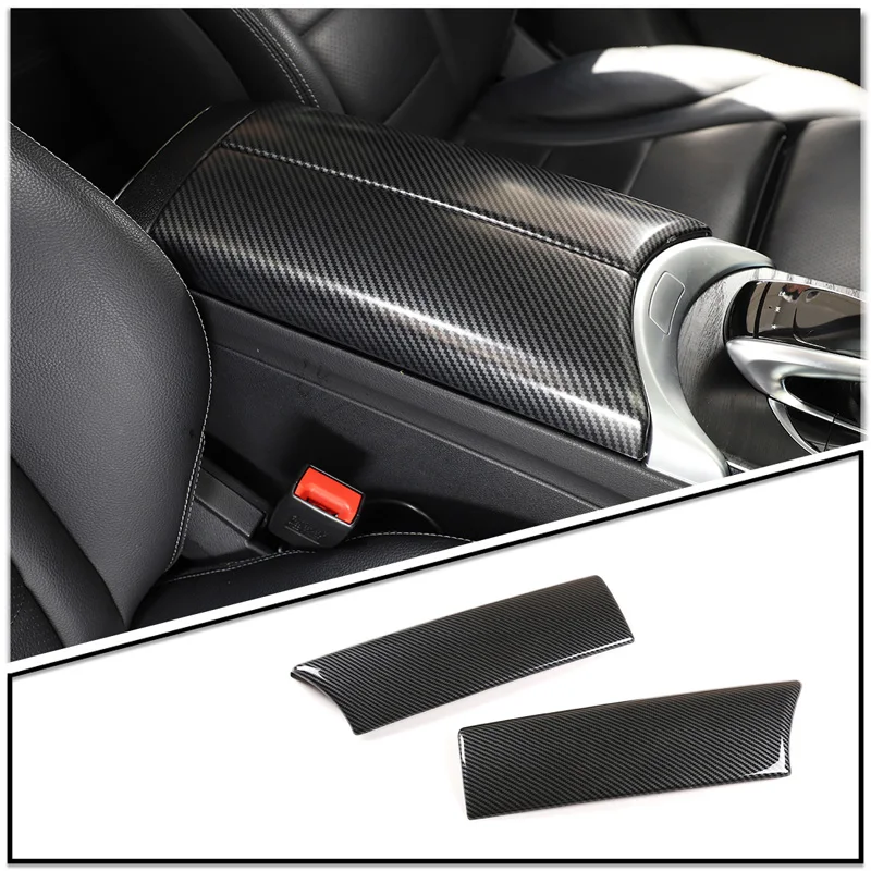 2Pcs/Set ABS Carbon Fiber Pattern Armrest Box Protection Cover For Mercedes-Benz New C-Class GLC-Class Car Interior Accessories
2Pcs/Set ABS Carbon Fiber Pattern Armrest Box Protection Cover For Mercedes-Benz New C-Class GLC-Class Car Interior Accessories