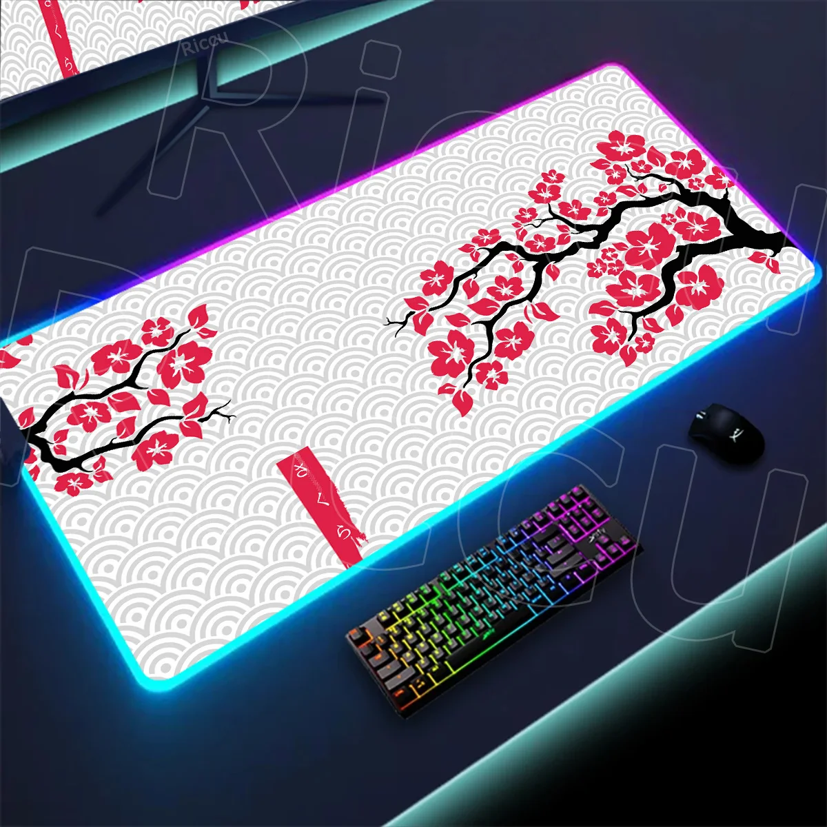 Sakura RGB Mouse Pad Gamer Rubber Carpet LED Mice Mat Xxl Backlight Keyboardpad Anti-slip Best Choice Desk Pad Luminous Desk Rug
Sakura RGB Mouse Pad Gamer Rubber Carpet LED Mice Mat Xxl Backlight Keyboardpad Anti-slip Best Choice Desk Pad Luminous Desk Rug