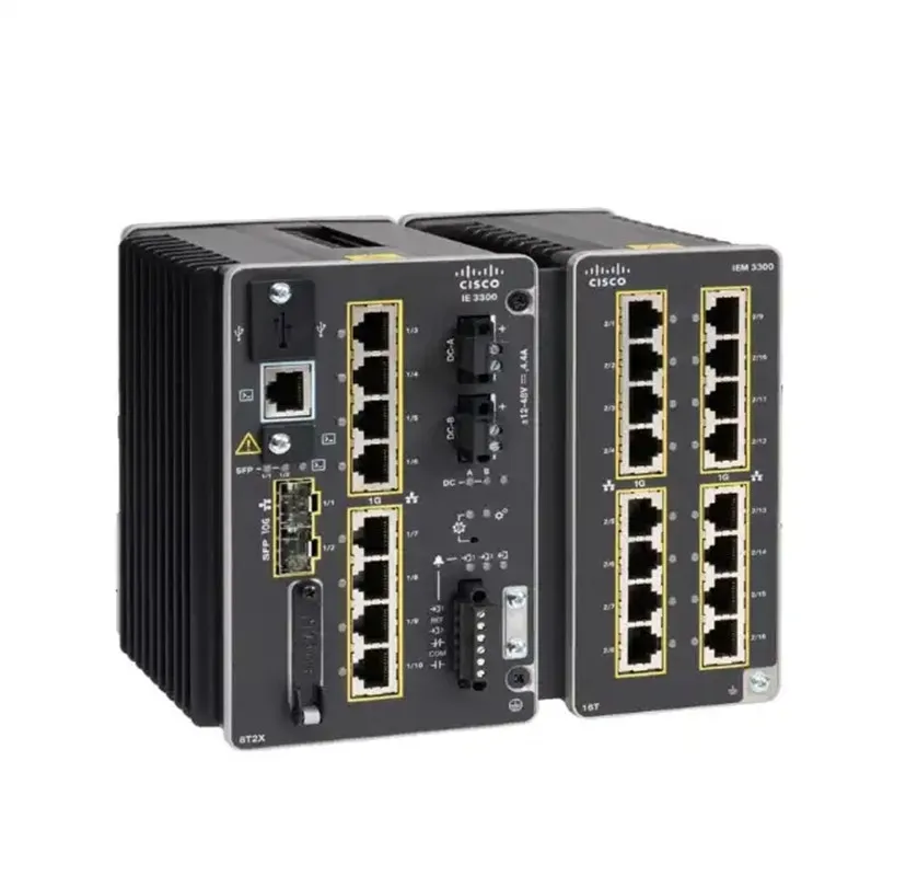 High Quality Network Industrial Switch IE-3300-8T2X-E Open Ethernet Switch
High Quality Network Industrial Switch IE-3300-8T2X-E Open Ethernet Switch