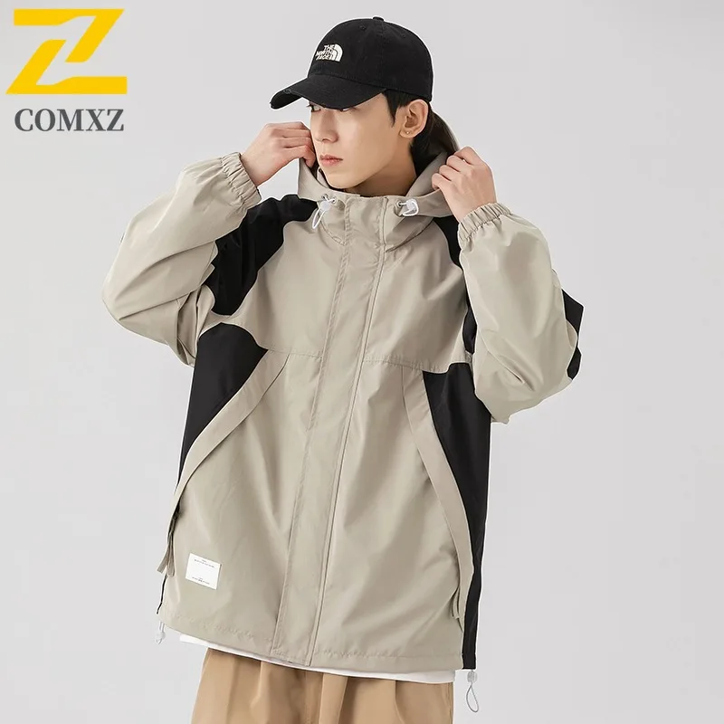 COMXZ Premium Neutral Jacket New Splicing Collar Outdoor Camping Lightweight Coat Luxurious Travel Breathable Autumn Coats
COMXZ Premium Neutral Jacket New Splicing Collar Outdoor Camping Lightweight Coat Luxurious Travel Breathable Autumn Coats