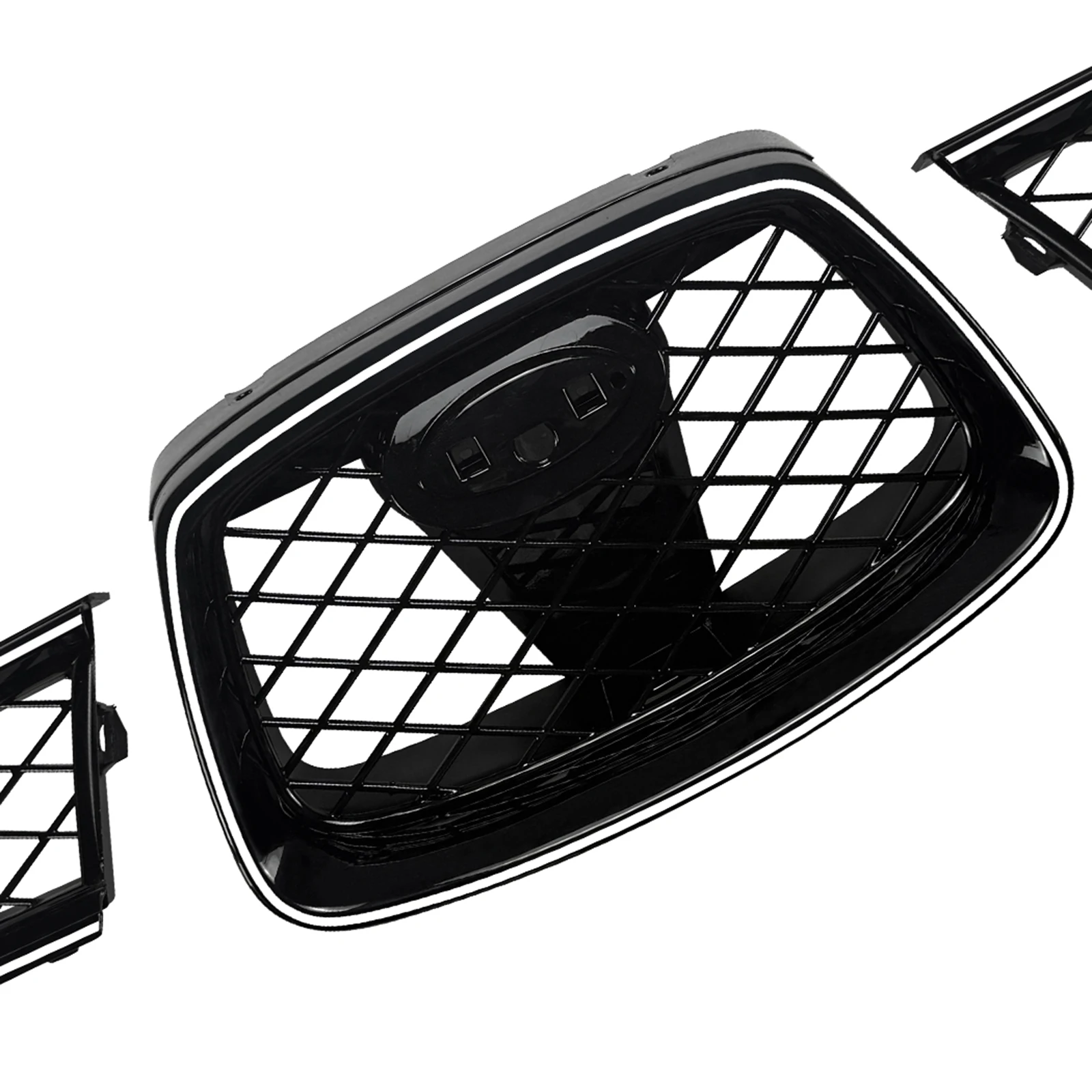 Gloss Black/Carbon Fiber Look Front Grille Racing Grill For Subaru Impreza 9th GEN WRX STI 2006-2007 Upper Bumper Hood Mesh Grid
Gloss Black/Carbon Fiber Look Front Grille Racing Grill For Subaru Impreza 9th GEN WRX STI 2006-2007 Upper Bumper Hood Mesh Grid