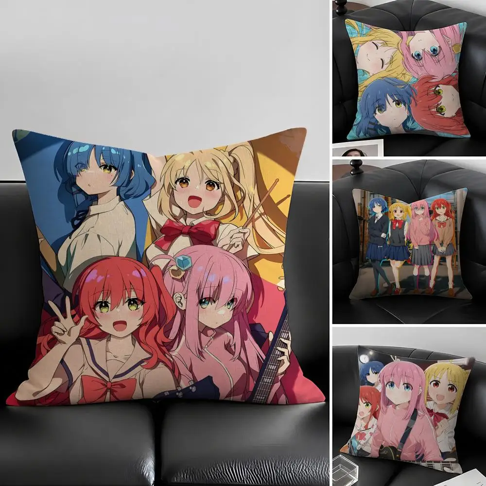 Anime B-Bocchi the R-Rocked Cushion Cover Natural Linen Pillowcase Set, All-in-One Decor for Sofa, Bedroom & Chair
Anime B-Bocchi the R-Rocked Cushion Cover Natural Linen Pillowcase Set, All-in-One Decor for Sofa, Bedroom & Chair