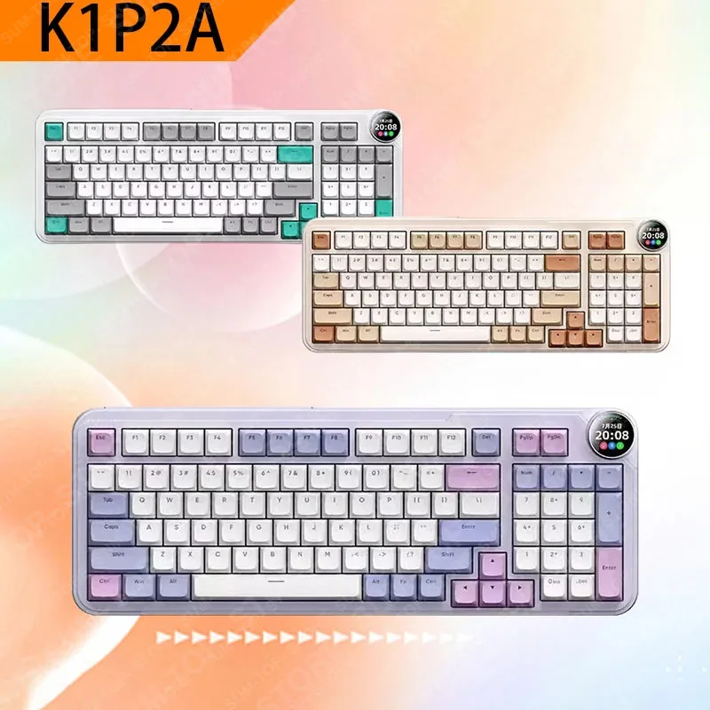 BETOP K1P2A Mechanical Keyboard 3Mode Wireless Bluetooth RGB Multifunctional Knob Gasket Hot-Swap Office PC Customized Keyboard
BETOP K1P2A Mechanical Keyboard 3Mode Wireless Bluetooth RGB Multifunctional Knob Gasket Hot-Swap Office PC Customized Keyboard