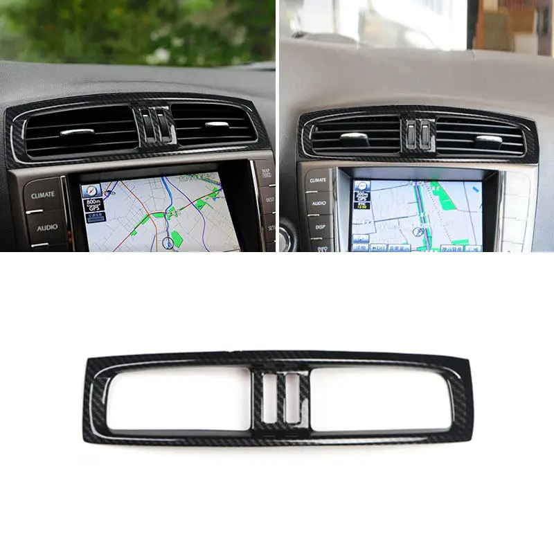 Car Interior Accessories ABS Carbon Fiber Texture Central Air Outlet Vent Frame Protective Trim For Lexus IS250 IS300 2006-2011
Car Interior Accessories ABS Carbon Fiber Texture Central Air Outlet Vent Frame Protective Trim For Lexus IS250 IS300 2006-2011