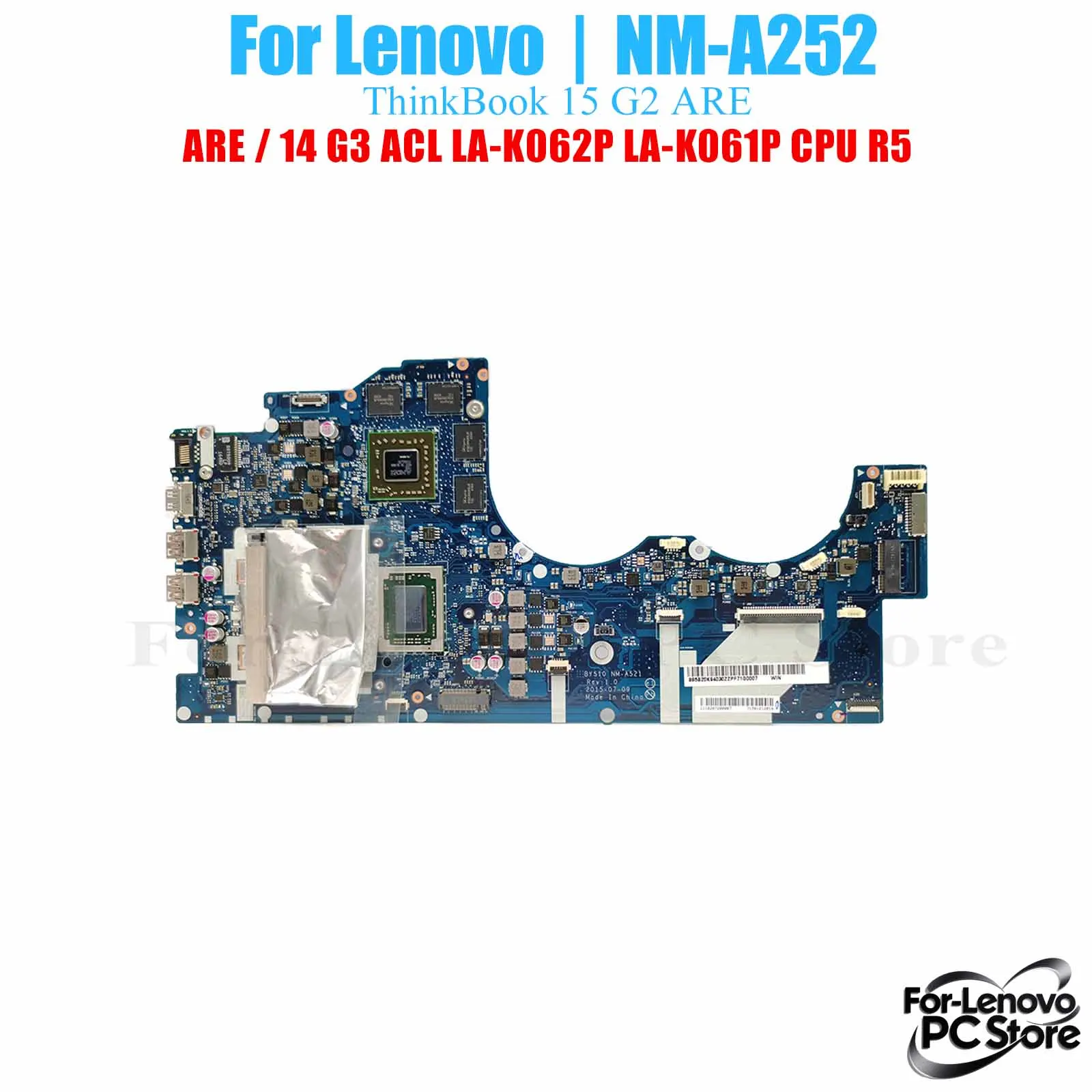 NM-A252 For LENOVO T450 NM-A252 Notebook Motherboard i3 i5 i7 CPU 100% Tested Laptop Mainboard
NM-A252 For LENOVO T450 NM-A252 Notebook Motherboard i3 i5 i7 CPU 100% Tested Laptop Mainboard