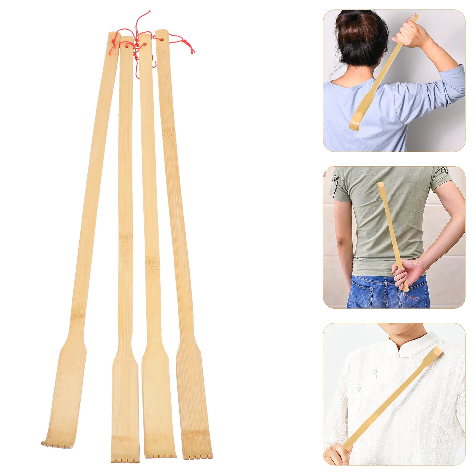 4Pcs Bamboo Back Scratcher Handheld Massage Tools Portable Relaxation Body Scratcher Home Itching Relief Back Scratching Tool
4Pcs Bamboo Back Scratcher Handheld Massage Tools Portable Relaxation Body Scratcher Home Itching Relief Back Scratching Tool