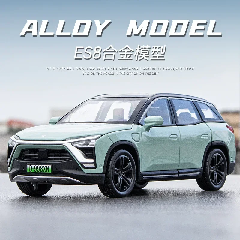 1:32 NIO ES8, модель автомобиля из металлического сплава с высокой степенью имитации, модель автомобиля со звуковым оформлением, коллекционная детская игрушка, подарки A643
1:32 NIO ES8, модель автомобиля из металлического сплава с высокой степенью имитации, модель автомобиля со звуковым оформлением, коллекционная детская игрушка, подарки A643