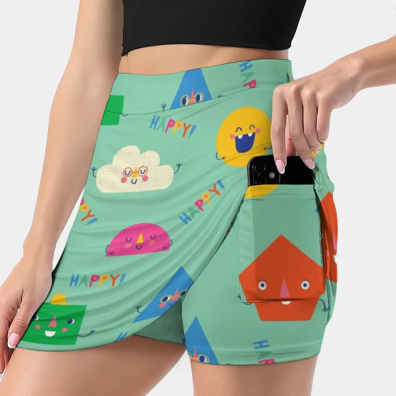 Счастлив! Женская Спортивная юбка Skort с карманами модная юбка в Корейском стиле 4Xl юбки Happy Fun яркие красочные
Счастлив! Женская Спортивная юбка Skort с карманами модная юбка в Корейском стиле 4Xl юбки Happy Fun яркие красочные