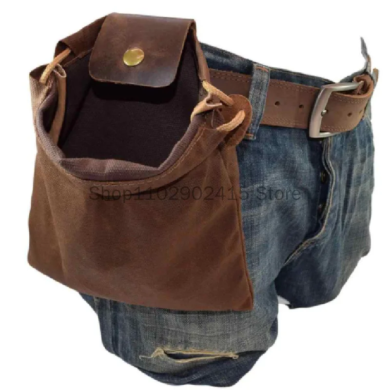 New Medieval Pouch Coin Pouch Orchard Picking Bag PU Leather+Canvas Drawstring Wallet Men Ladies Viking Gear Cosplay Accessories
New Medieval Pouch Coin Pouch Orchard Picking Bag PU Leather+Canvas Drawstring Wallet Men Ladies Viking Gear Cosplay Accessories