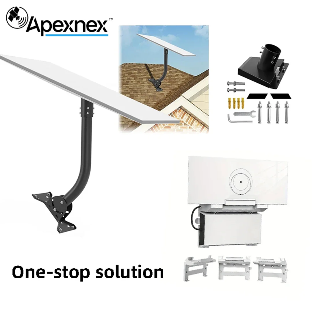 Starlink Gen3 Installation Kit Compatible Starlink Curved Pipe Mount with Integrated Router and Power Supply Bracket
Starlink Gen3 Installation Kit Compatible Starlink Curved Pipe Mount with Integrated Router and Power Supply Bracket