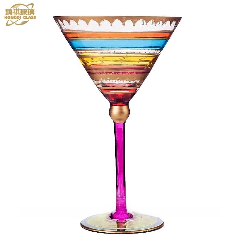 LH retro cocktail cup crystal glass hand-painted light luxury goblet
LH retro cocktail cup crystal glass hand-painted light luxury goblet