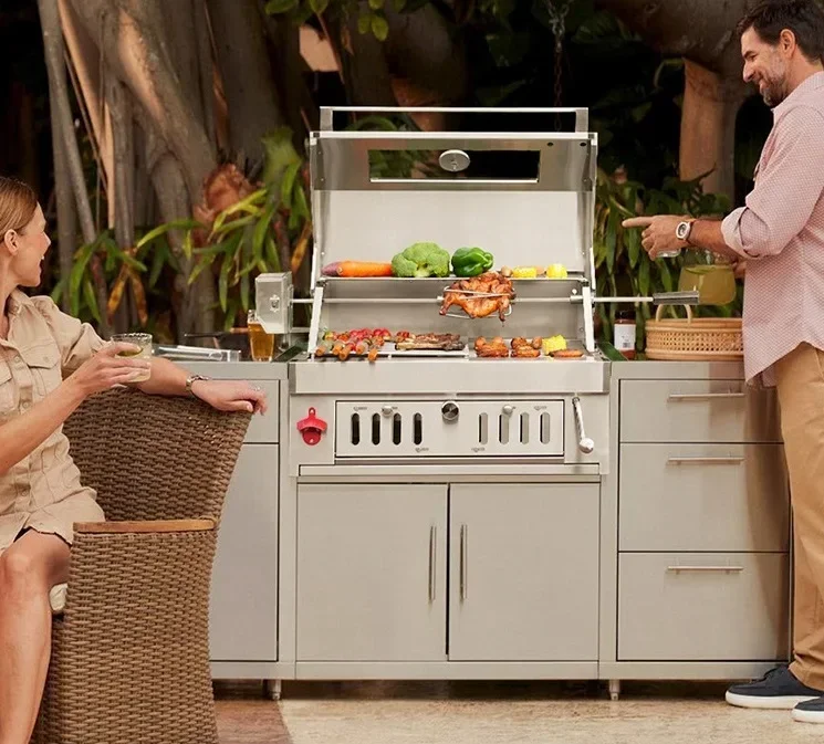 New Arrival Outdoor Party Professional Stainless Steel Built-In BBQ Charcoal Grill
New Arrival Outdoor Party Professional Stainless Steel Built-In BBQ Charcoal Grill