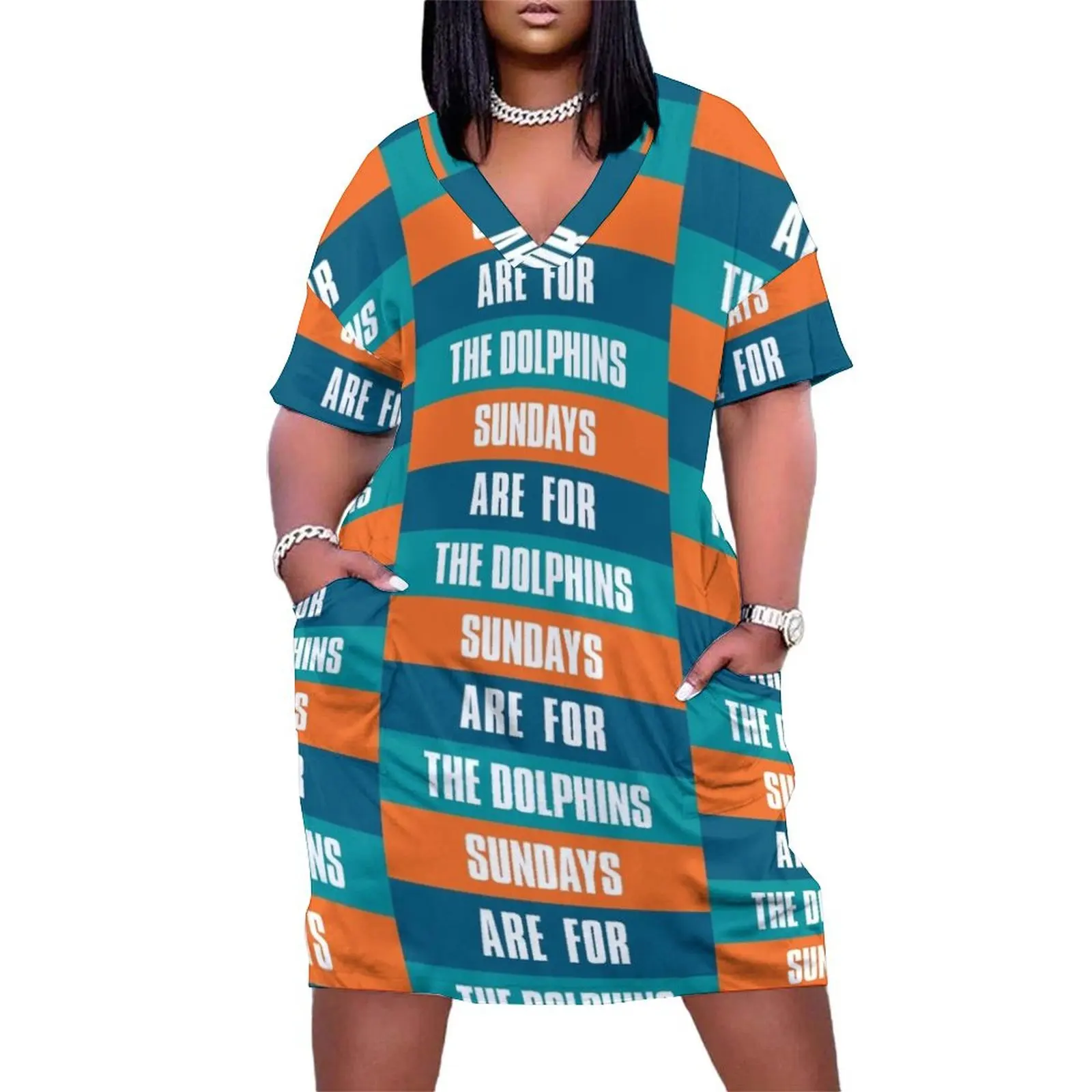 Sundays are for The Dolphins, Miami Football Loose Pocket Dress Women's skirt evening dresses ladies
Sundays are for The Dolphins, Miami Football Loose Pocket Dress Women's skirt evening dresses ladies
