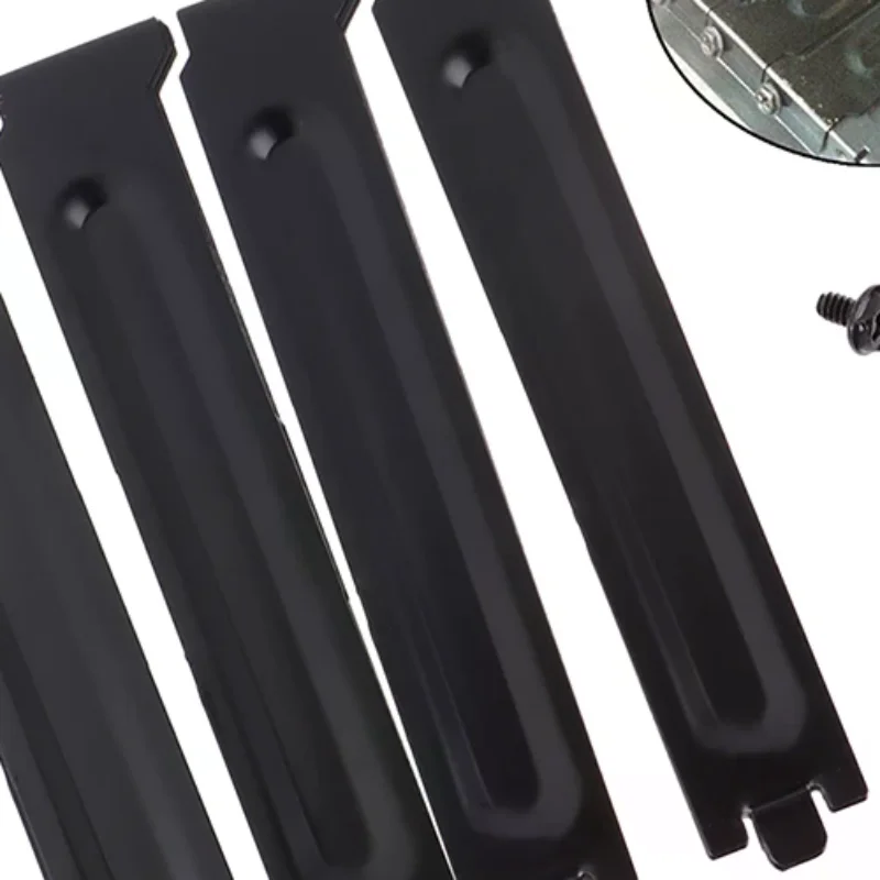 10 Pcs Black PCI Chassis Slot Covers Bracket with Screws Blanking Plate
10 Pcs Black PCI Chassis Slot Covers Bracket with Screws Blanking Plate