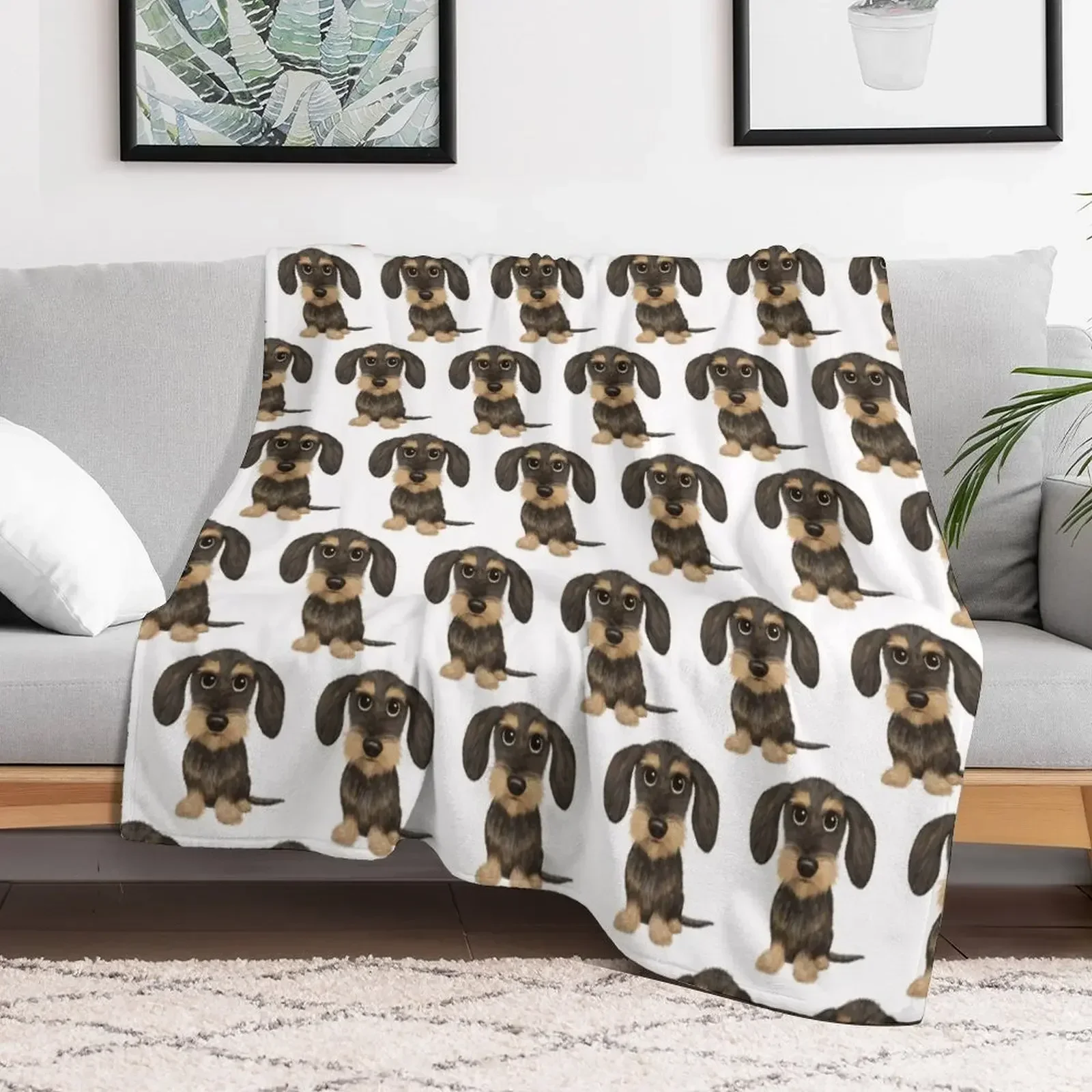 Wirehaired Dachshund Cute Wire Haired Wiener Dog Wild Boar and Tan Teckel Throw Blanket christmas decoration Sofa Quilt Blankets
Wirehaired Dachshund Cute Wire Haired Wiener Dog Wild Boar and Tan Teckel Throw Blanket christmas decoration Sofa Quilt Blankets