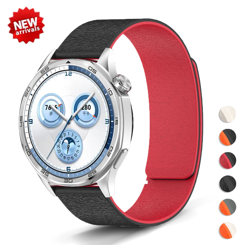Sport Silicone Smart Watch 18mm 20mm Band for Huawei GT5 41mm 46mm Correa 22mm Magnetic Strap Samsung Galaxy Watch 7 6 5 44 40mm
Sport Silicone Smart Watch 18mm 20mm Band for Huawei GT5 41mm 46mm Correa 22mm Magnetic Strap Samsung Galaxy Watch 7 6 5 44 40mm