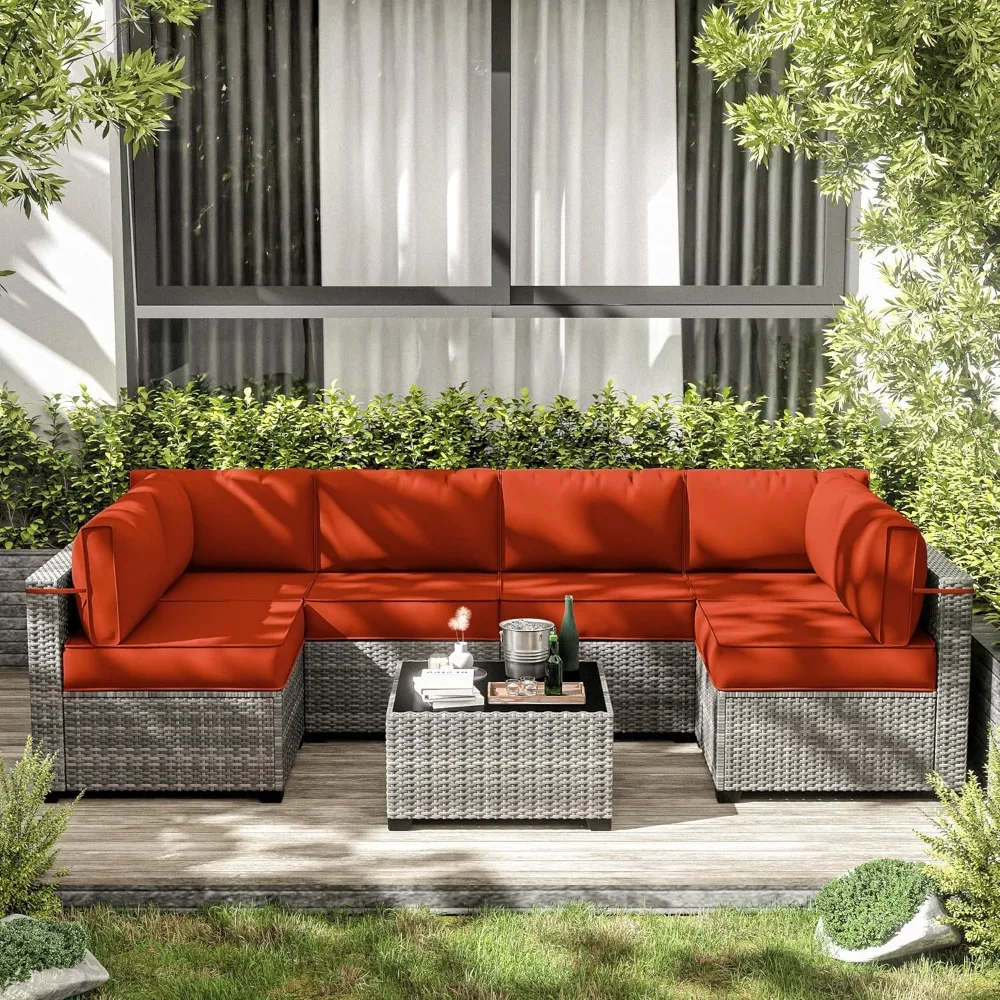 14-Piece Outdoor Cushions for Patio Furniture Thick Outdoor Chair Cushions 5Foam High-Density Water-Resistant Deep Seat Cushion
14-Piece Outdoor Cushions for Patio Furniture Thick Outdoor Chair Cushions 5Foam High-Density Water-Resistant Deep Seat Cushion