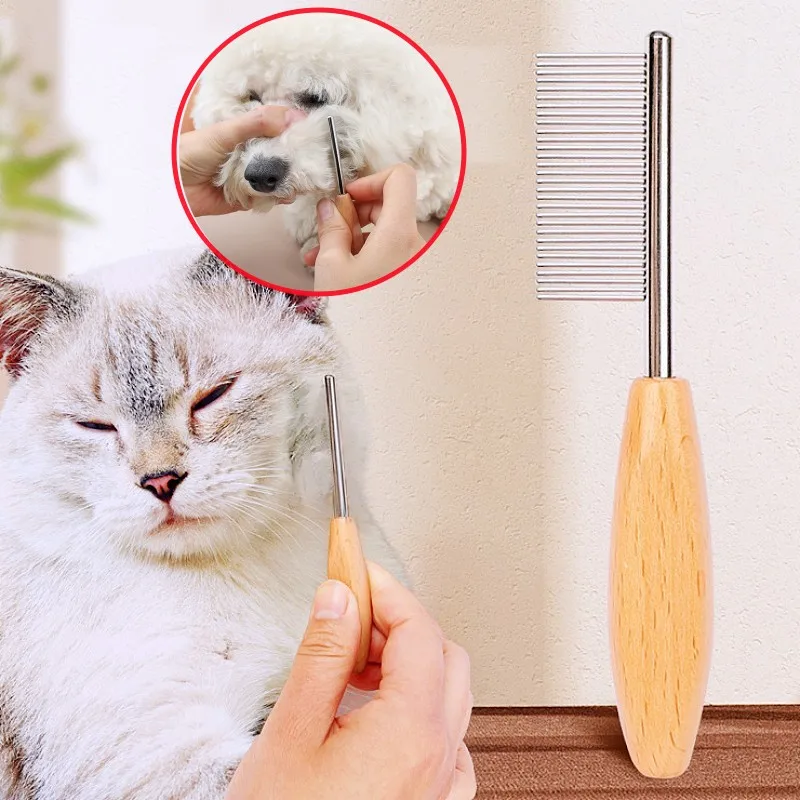 Cat Comb Wooden Cat Brush Dense Teeth Combs for Cats Mouth Hair Cleaning Small Dog Comb Mini Face Combs for Cats Hair Remover
Cat Comb Wooden Cat Brush Dense Teeth Combs for Cats Mouth Hair Cleaning Small Dog Comb Mini Face Combs for Cats Hair Remover