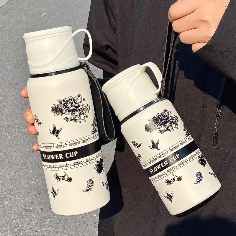 New 316 stainless steel large capacity male and female student high-value gardenia portable thermos cup
New 316 stainless steel large capacity male and female student high-value gardenia portable thermos cup