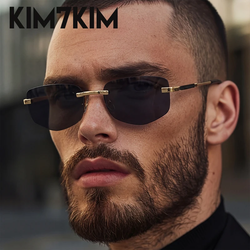 Vintage Square Rimless Polygon Sunglasses Men 2026 Luxury Designer Frameless Geometric Shades Gold Metal Classic Driving Eyewear
Vintage Square Rimless Polygon Sunglasses Men 2026 Luxury Designer Frameless Geometric Shades Gold Metal Classic Driving Eyewear