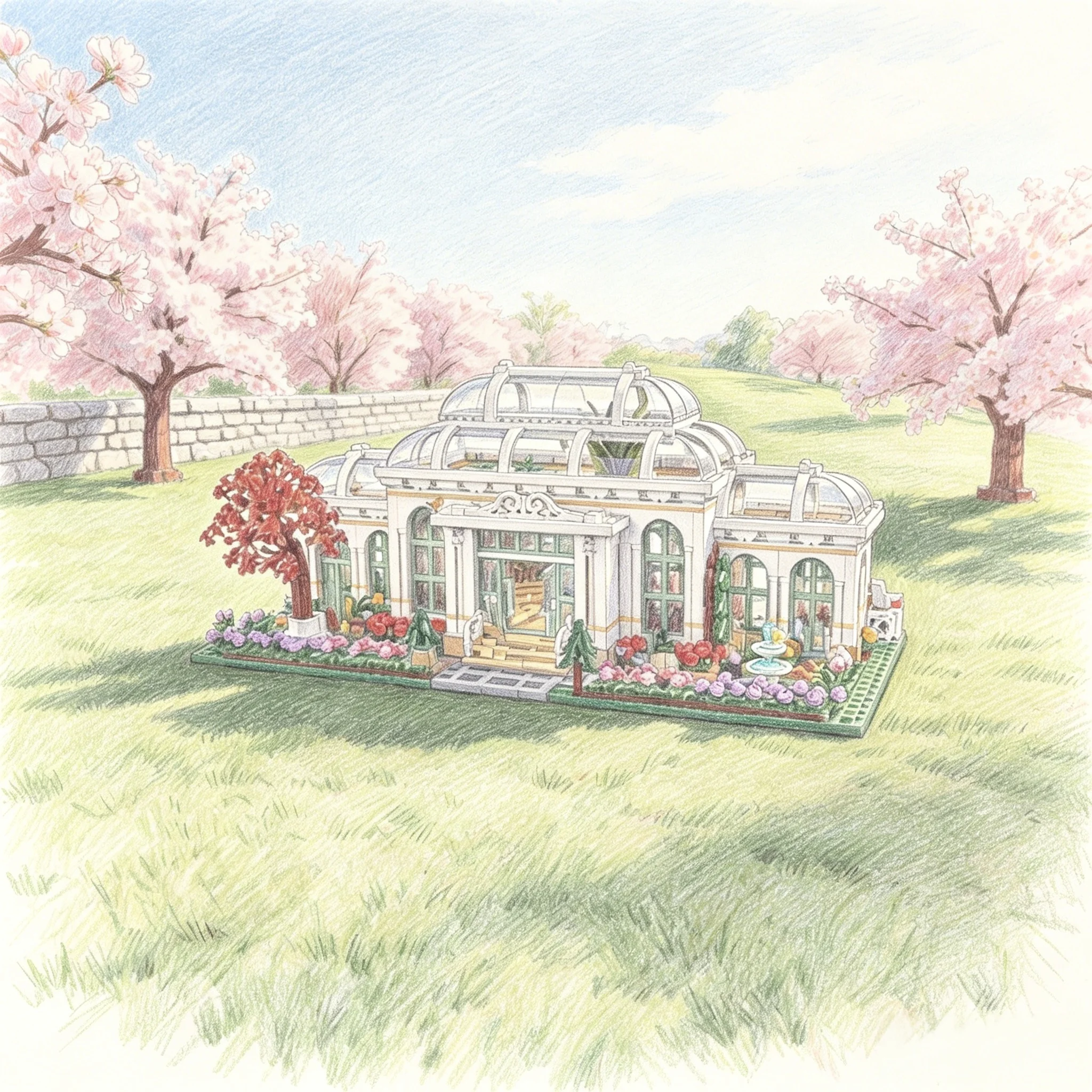 Popular new castle building blocks, plants, garden bricks, collectibles, construction models, New Year birthday gifts for men an
Popular new castle building blocks, plants, garden bricks, collectibles, construction models, New Year birthday gifts for men an