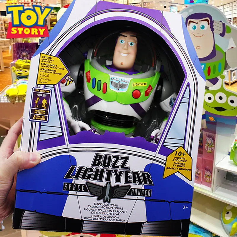 Disney Toy Story Buzz Lightyear Space Ranger Sound Model Desktop Collection Action Figure Buzz Lightyear Model Toy Gifts
Disney Toy Story Buzz Lightyear Space Ranger Sound Model Desktop Collection Action Figure Buzz Lightyear Model Toy Gifts