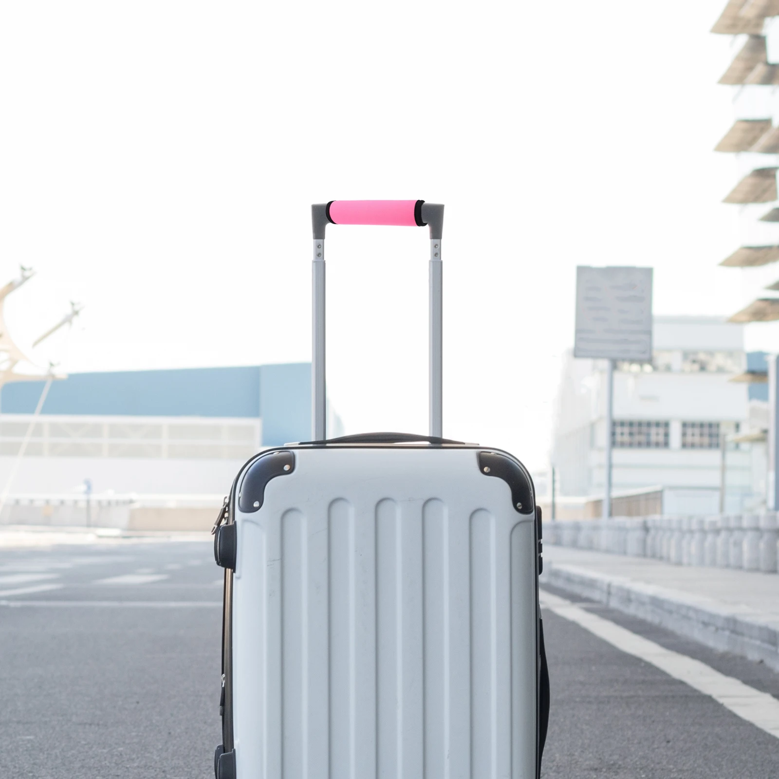 1pcs Pink Stroller Covers Luggage Handle Luggage Handle Wraps For Suitcase Wraps Suitcase Elastic Neoprene Travel Accessories
1pcs Pink Stroller Covers Luggage Handle Luggage Handle Wraps For Suitcase Wraps Suitcase Elastic Neoprene Travel Accessories