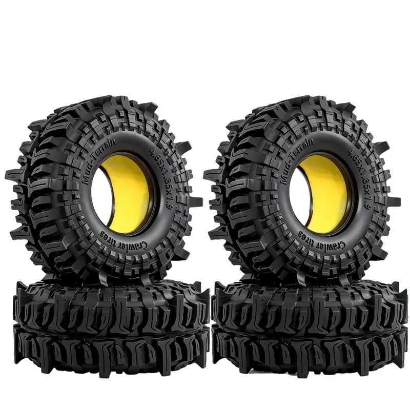 WOTT-4PCS 1.9''/2.2'' Rubber Crawler Tires With Soft Sponge Insert For TRX4 TRX6 SCX10 D90 RC Crawler Cars
WOTT-4PCS 1.9''/2.2'' Rubber Crawler Tires With Soft Sponge Insert For TRX4 TRX6 SCX10 D90 RC Crawler Cars