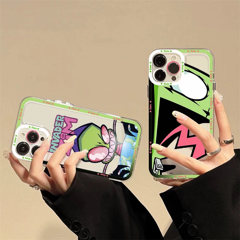 invader zim Phone Case For iPhone 14 13 12 11 Pro Max Mini X Xs XR 6 7 8 Plus SE 2020 Transparent Case
invader zim Phone Case For iPhone 14 13 12 11 Pro Max Mini X Xs XR 6 7 8 Plus SE 2020 Transparent Case