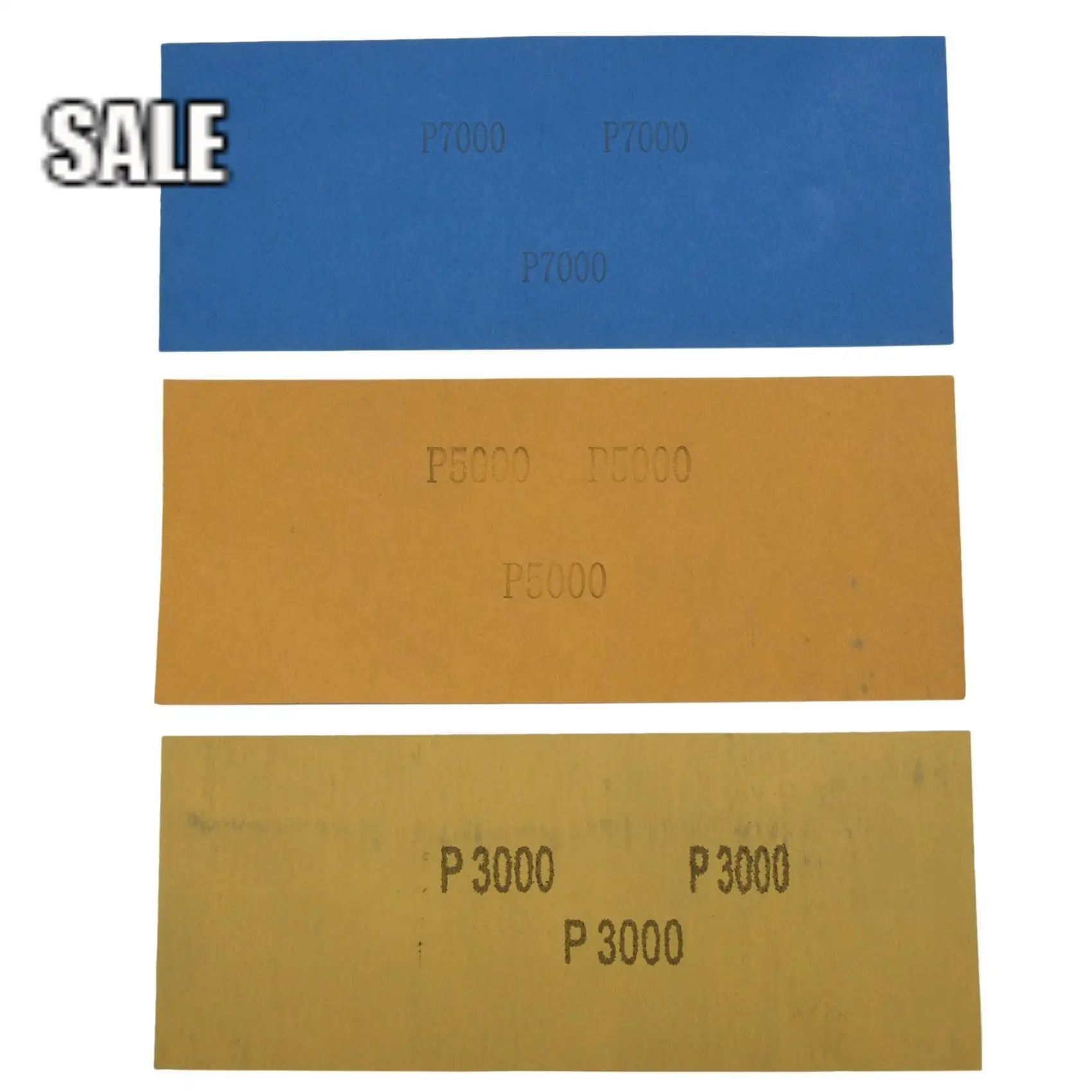 27 Pcs 3000 5000 7000 High Grit Wet And Dry Sandpaper Assortment Drywall Sanding Paper 9 X 3.6 Inch-A68E
27 Pcs 3000 5000 7000 High Grit Wet And Dry Sandpaper Assortment Drywall Sanding Paper 9 X 3.6 Inch-A68E