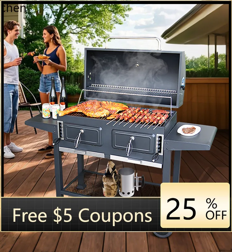 P26 Adjustable Large Patio BBQ Grill Home Barbecue Grill
P26 Adjustable Large Patio BBQ Grill Home Barbecue Grill