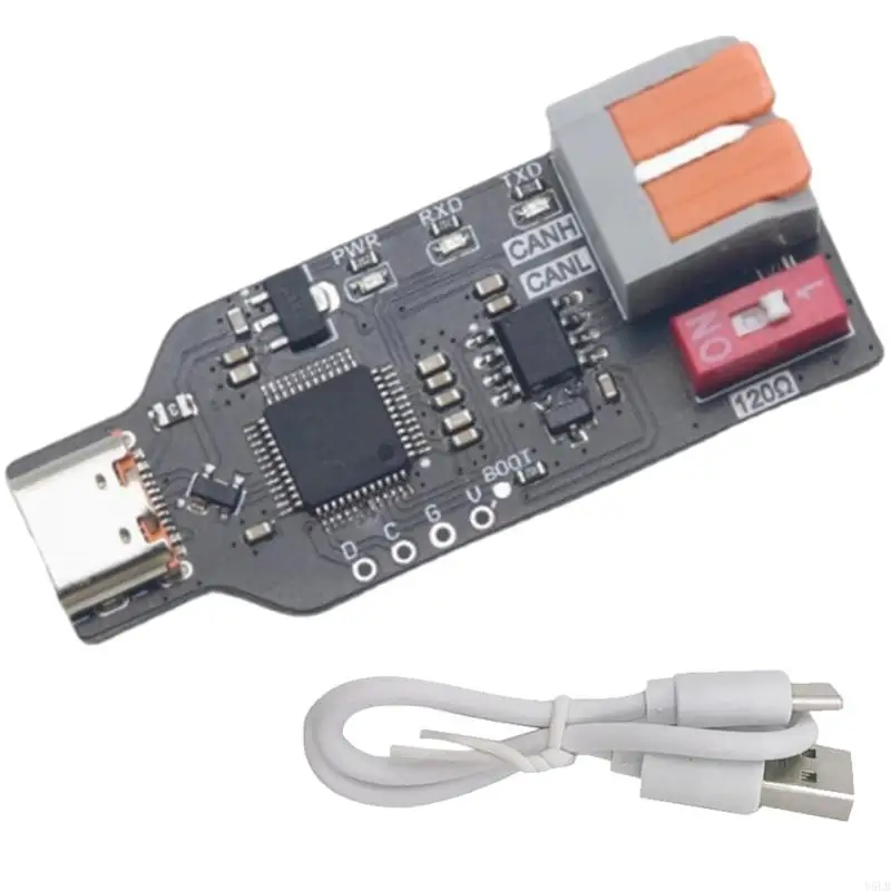 Y5LB Socketcan Supported USB CAN Bus Adapter CANABLE Transceiver Debugger for PCAN
Y5LB Socketcan Supported USB CAN Bus Adapter CANABLE Transceiver Debugger for PCAN