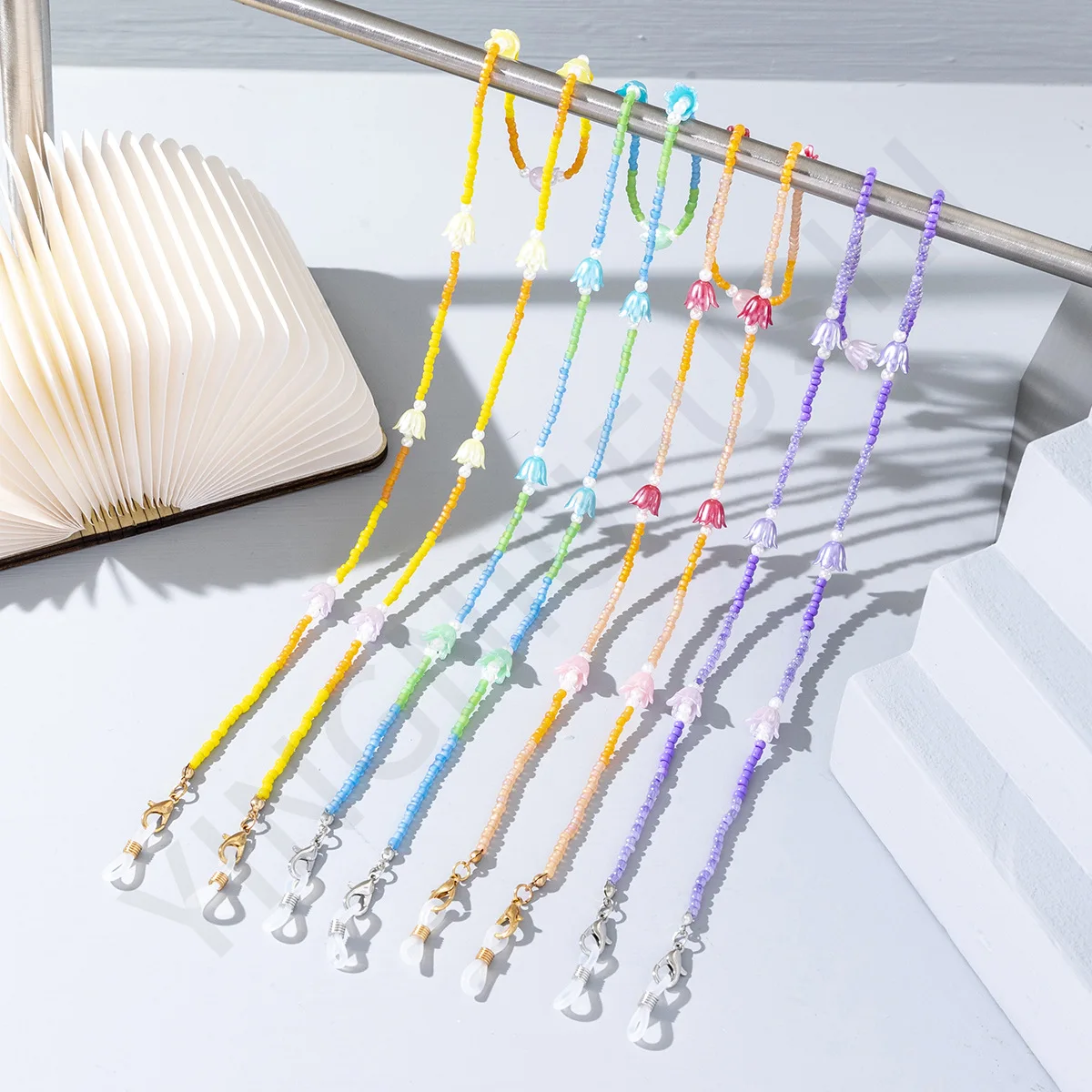 New Style Colored Beaded Eyewear Chain Flower Design Sunglasses Rope Anti-loss Glasses Lanyard
New Style Colored Beaded Eyewear Chain Flower Design Sunglasses Rope Anti-loss Glasses Lanyard
