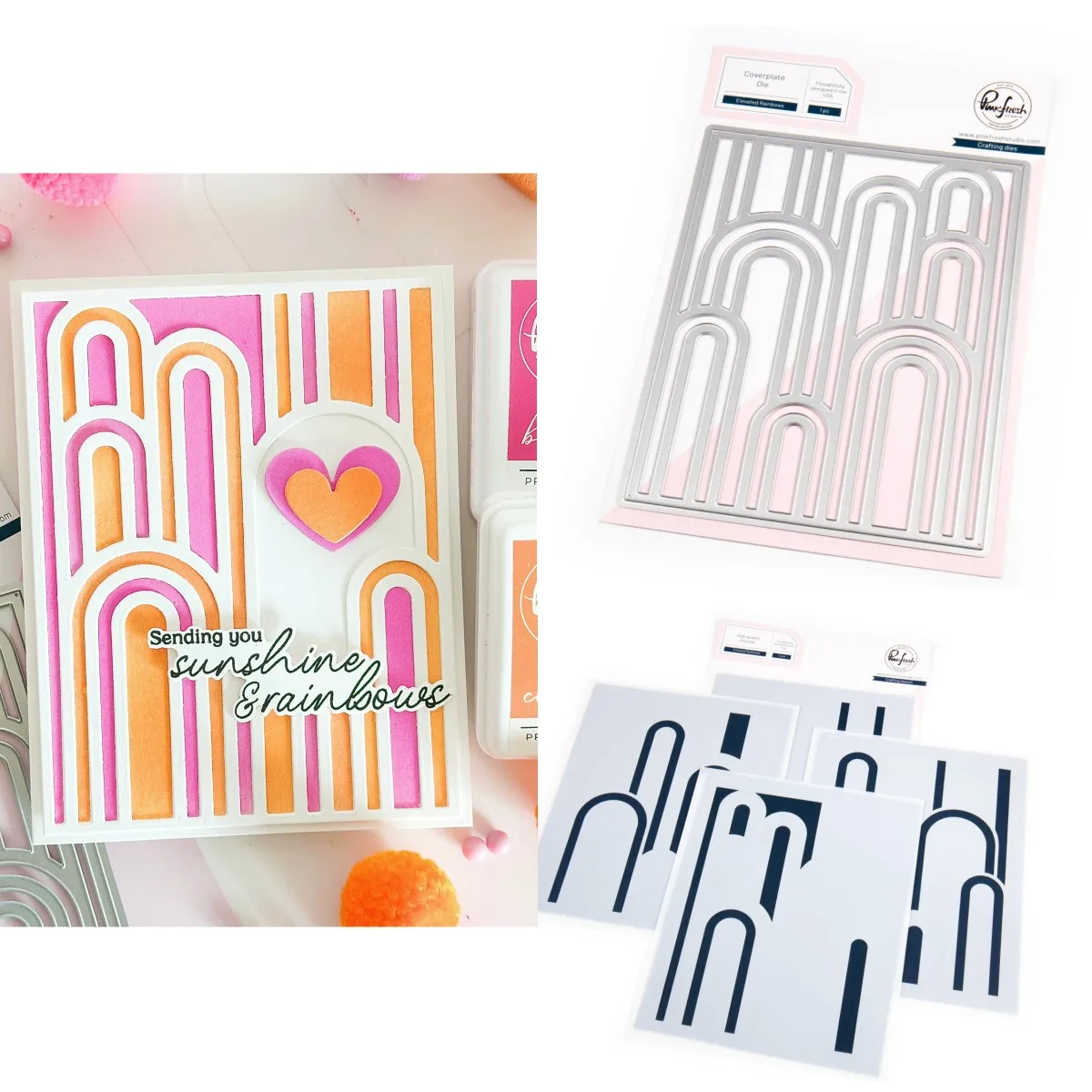 Rainbows 2025 New Metal Cutting Dies Layering Stencils Hot Foil For DIY Scrapbook Card Album Embossed Paper Album Craft Template
Rainbows 2025 New Metal Cutting Dies Layering Stencils Hot Foil For DIY Scrapbook Card Album Embossed Paper Album Craft Template
