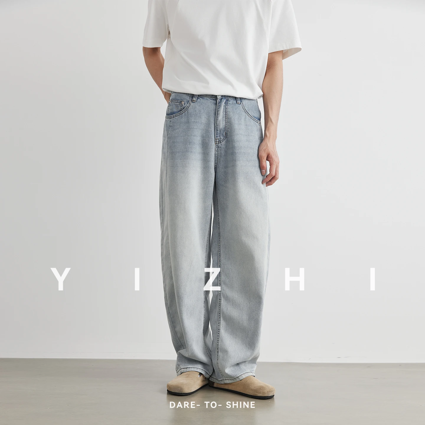 Fashion Men's Lyocell American Vintage Curved Jeans 2026 Summer Washed Whiskering High Street Casual Wide Leg Pants
Fashion Men's Lyocell American Vintage Curved Jeans 2026 Summer Washed Whiskering High Street Casual Wide Leg Pants
