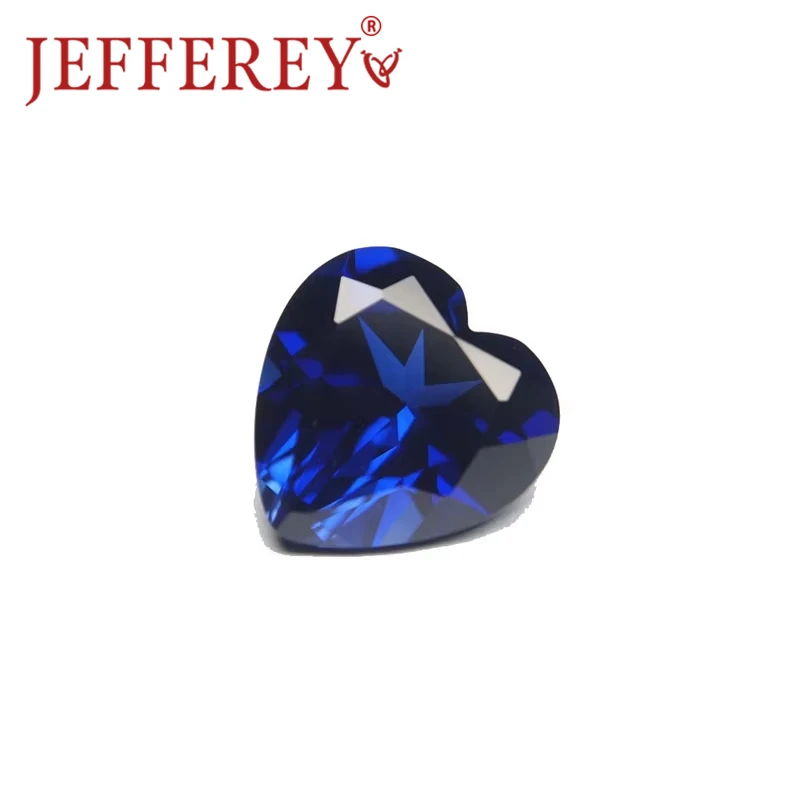 8A Blue Sapphire Loose Stone Heart Shape Synthetic Gemstone 5X5mm-10x10mm Lab Grown Beads for Jewelry Marking
8A Blue Sapphire Loose Stone Heart Shape Synthetic Gemstone 5X5mm-10x10mm Lab Grown Beads for Jewelry Marking