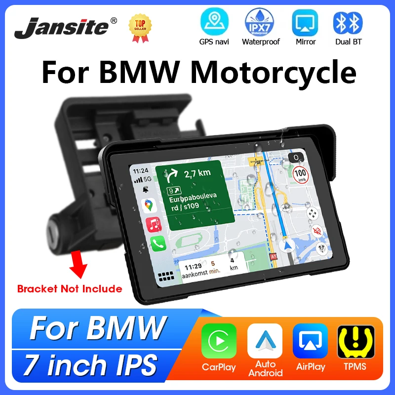 Motorcycle Carplay GPS Navigation For BMW Wireless Carplay Android Auto Dual Bluetooth For BMW R1200GS ADV/ R1250GS ADV/S1000XR
Motorcycle Carplay GPS Navigation For BMW Wireless Carplay Android Auto Dual Bluetooth For BMW R1200GS ADV/ R1250GS ADV/S1000XR