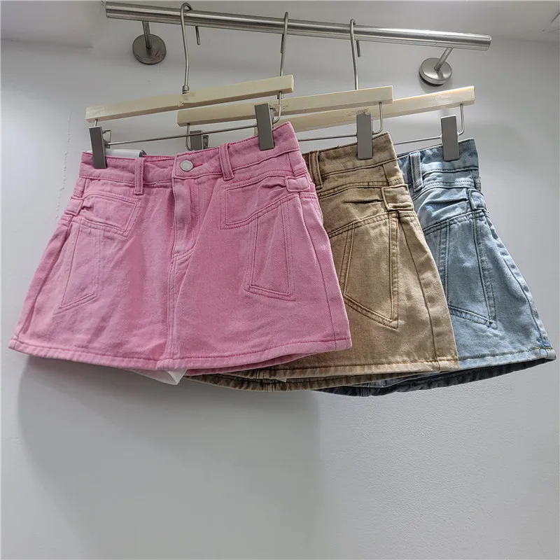 Summer New Sweet Bow Design Denim Skirts 2026 Women's New Versatile Solid Color High Waist Skirt Retro Spicy Girls A-Line Skirts
Summer New Sweet Bow Design Denim Skirts 2026 Women's New Versatile Solid Color High Waist Skirt Retro Spicy Girls A-Line Skirts