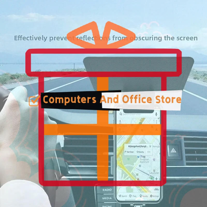 Mobile Phone Sun Visor Uv Protection Phone Screen Universal Smartphone Sunshade Cover For Outdoor Use For Smartphones
Mobile Phone Sun Visor Uv Protection Phone Screen Universal Smartphone Sunshade Cover For Outdoor Use For Smartphones