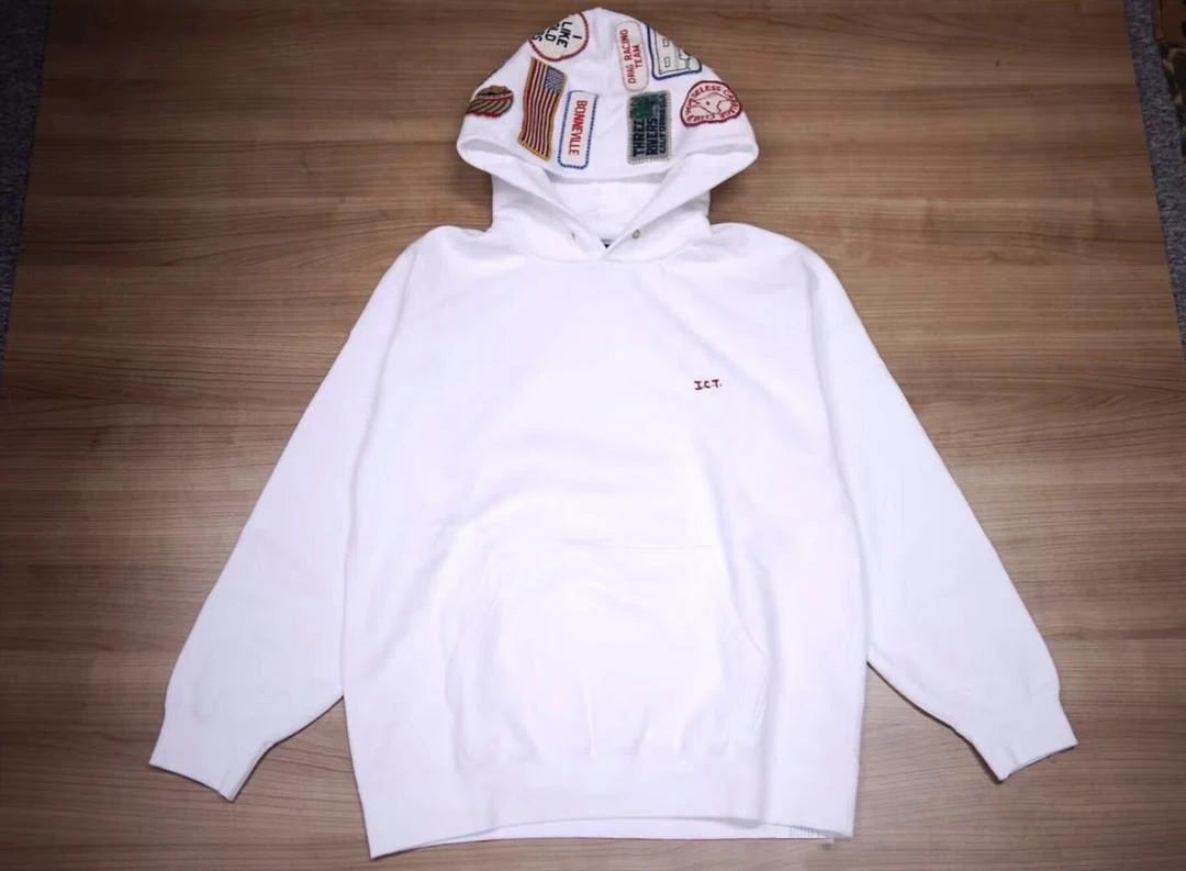 VISVIM 0021 17AW ICT JUMBO Paches Embroidered Patch Sweater Nakamura Vintage Cotton Hoodie
VISVIM 0021 17AW ICT JUMBO Paches Embroidered Patch Sweater Nakamura Vintage Cotton Hoodie
