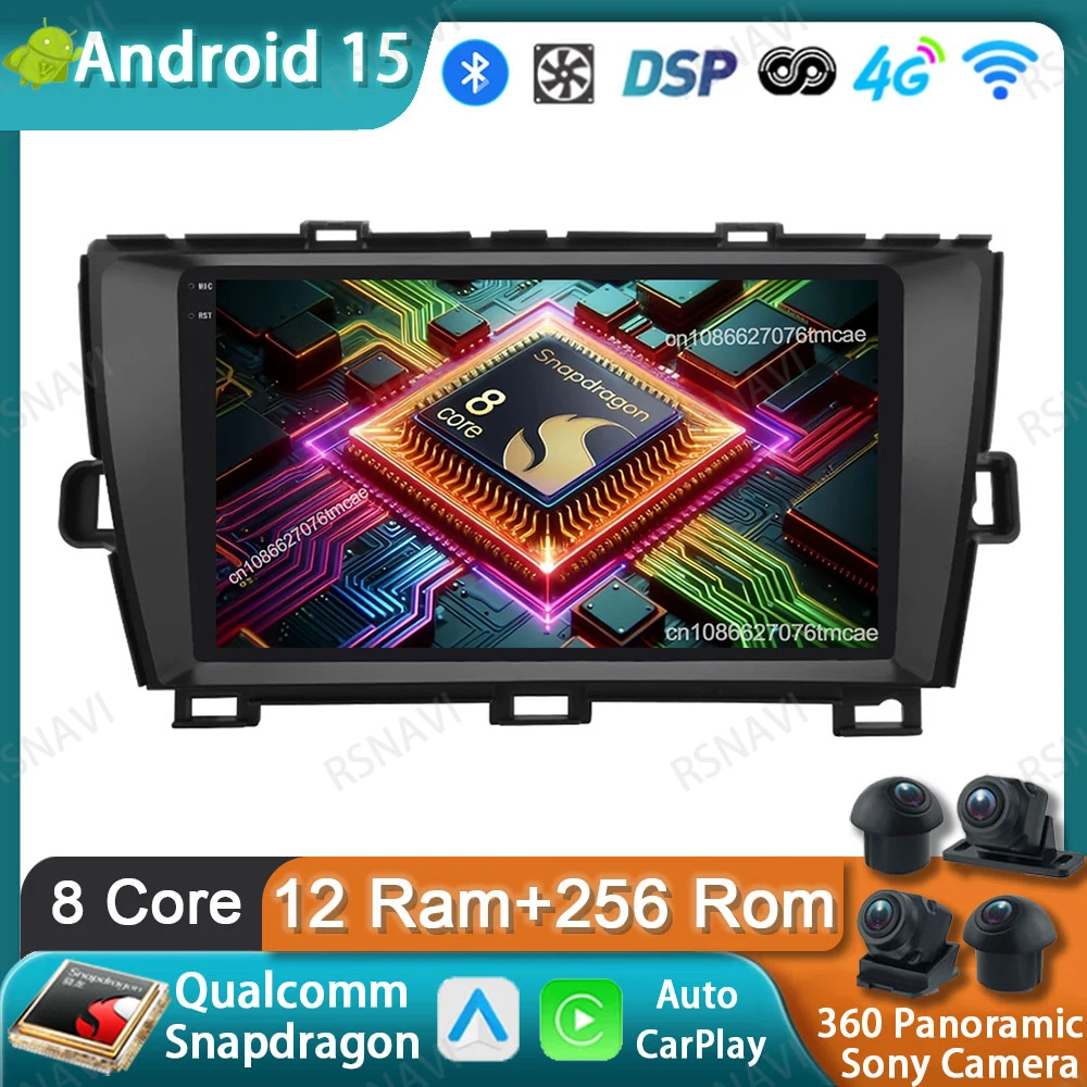 Car Radio Android 15 For Toyota Prius XW30 2009 - 2015 5G WIFI BT 4G LTE Viedo Player QLED Qualcomm Head Unit Navigation Stereo
Car Radio Android 15 For Toyota Prius XW30 2009 - 2015 5G WIFI BT 4G LTE Viedo Player QLED Qualcomm Head Unit Navigation Stereo