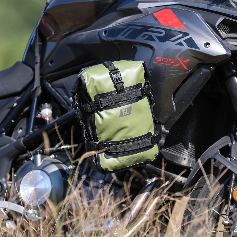 Rhinowalk 2PCS Waterproof Motorcycle Bumper Bag 6L*2 Green Motorcycle Tank Bag
Rhinowalk 2PCS Waterproof Motorcycle Bumper Bag 6L*2 Green Motorcycle Tank Bag