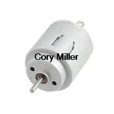 Toys Moulding 25mm Dia DC 3V 15000RPM 0.22A Electric Micro Motor
Toys Moulding 25mm Dia DC 3V 15000RPM 0.22A Electric Micro Motor