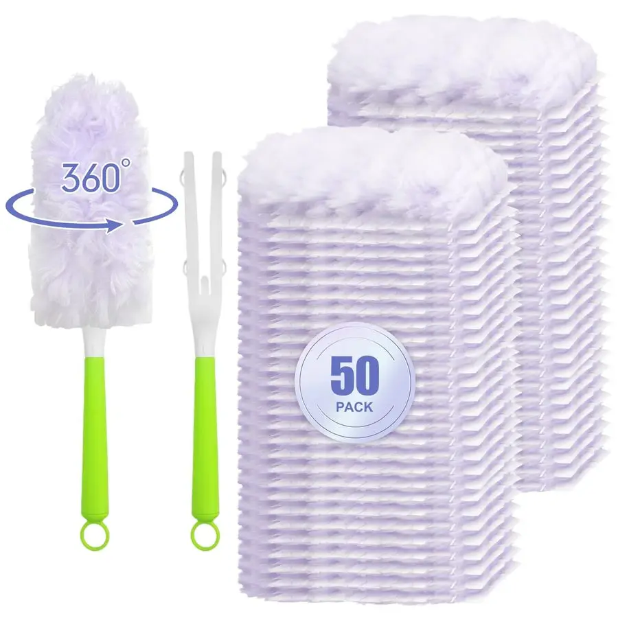 Count 360 MultiSurface Feather Duster Refills, Compatible with Swiffer Dusters, Thickened HeavyDuty Material Disposable Dusters
Count 360 MultiSurface Feather Duster Refills, Compatible with Swiffer Dusters, Thickened HeavyDuty Material Disposable Dusters